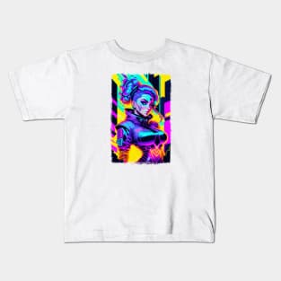 Cyber girl Kids T-Shirt